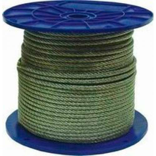 Трос для растяжки в оплетке ПВХ 5/6 мм(100м)