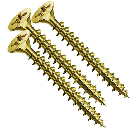 Саморезы по металлу 3.5*16 желтый цинк (400 шт.)