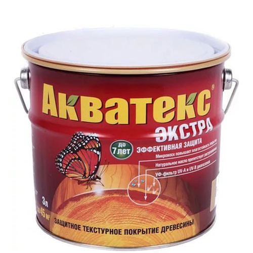 Пропитка для дерева Акватекс Экстра Груша 2.7 л