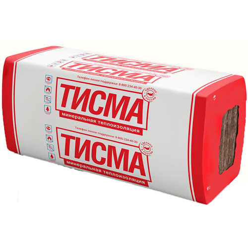 Утеплитель TISMA плита 100*600*1300 (6,24 м2)