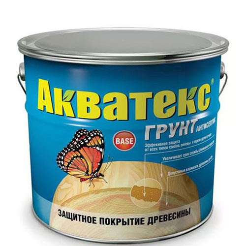 Грунт-антисептик для дерева Акватекс 2.7 л