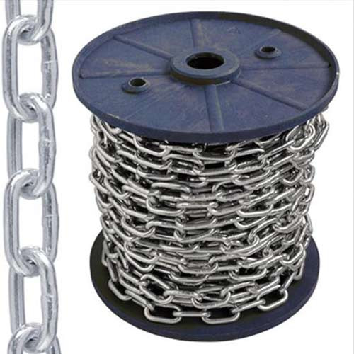 d3 Цепь сварная короткозвенная, оцинк(60м)