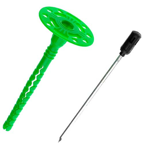 Дюбель д/теплоиз. Гриб, 10*120 с термоголовкой BOGIRUS (800 шт)