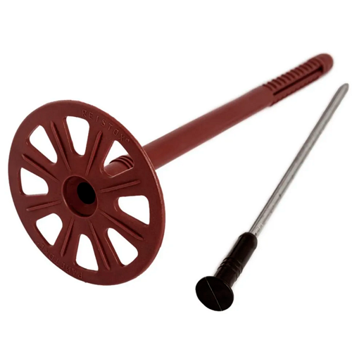 Дюбель д/теплоиз. Гриб 10*120 с металл. ст. и термоголовкой REISTOX (250 шт)