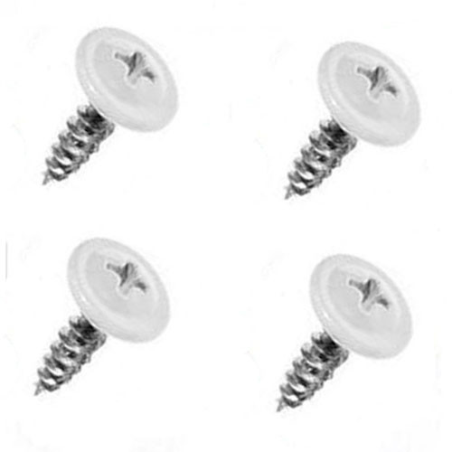 4.2*16 саморезы с пресшайбой  острые RAL 9003 (250 шт.)