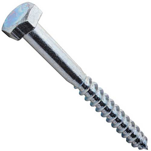 Шуруп для крепления лаг и реек 12*120 с шестигранной головкой