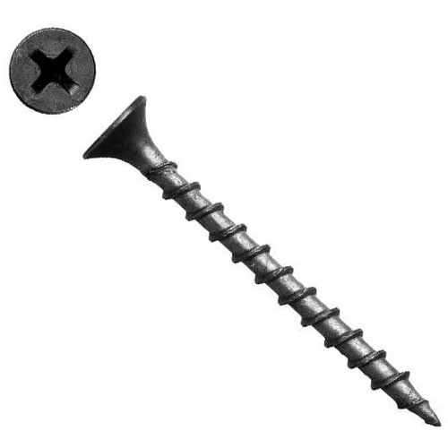 Саморезы по дереву 3.5*16 черные (500 шт.)