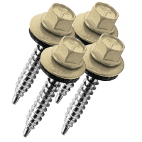 Саморезы кровельные бежевые