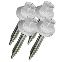 Саморезы кровельные белые