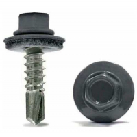 Саморезы кровельные серые